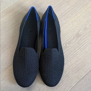 Rothy's Textured Black Loafers